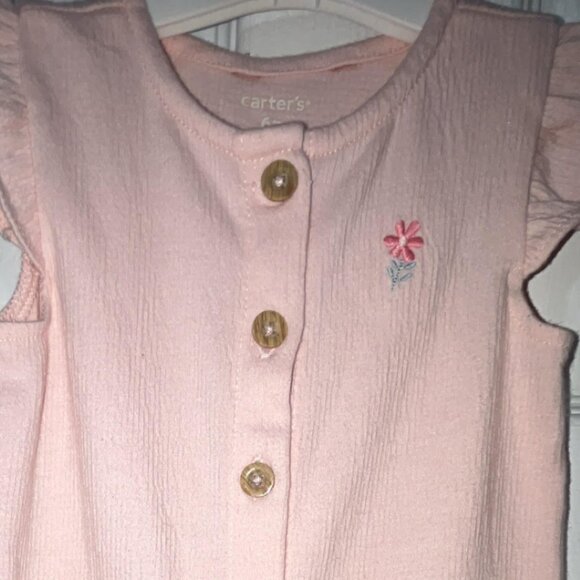 New Carters Pink Princess Pjs 6-9 Months NWT - Picture 8 of 13